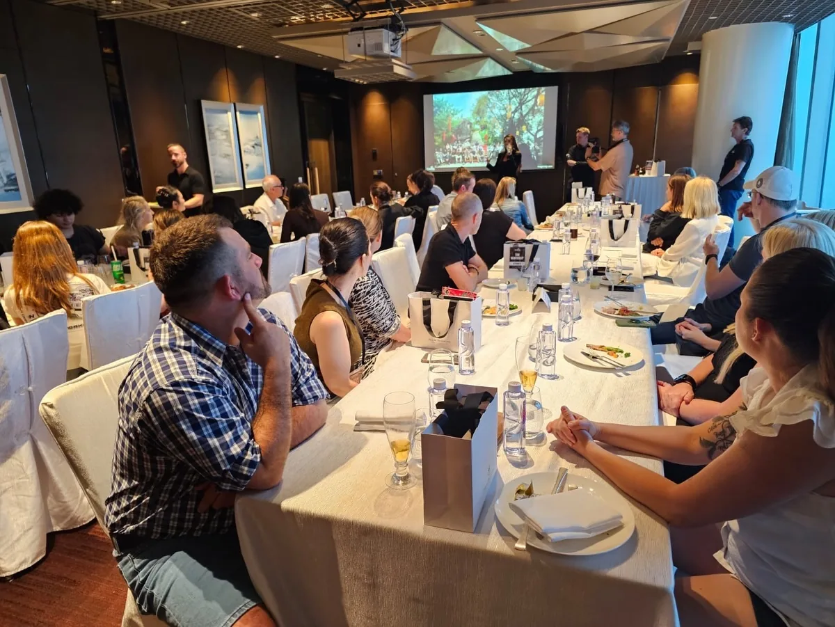 China Magic group dinner in Guangzhou