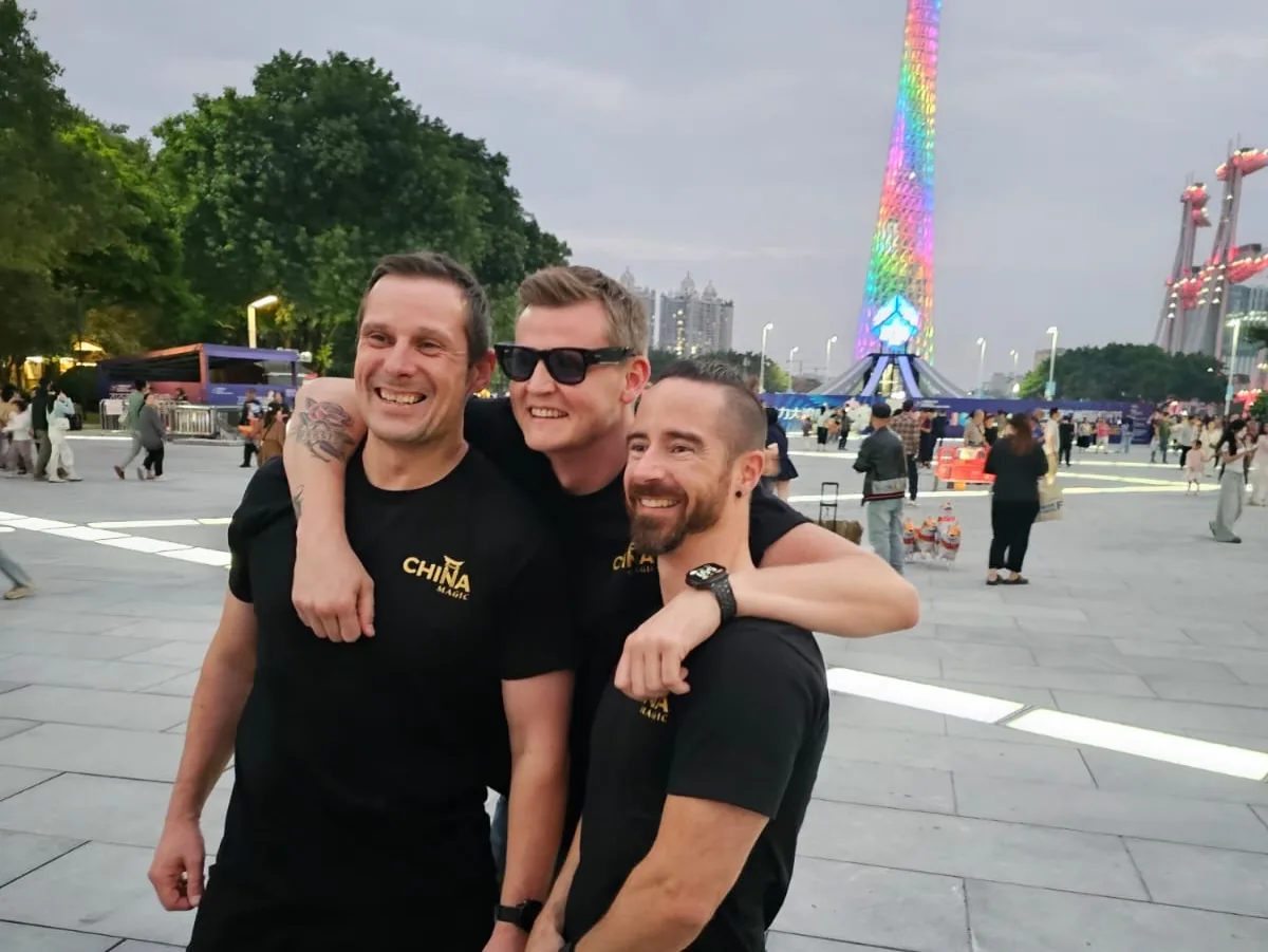 China Magic members exploring Guangzhou together