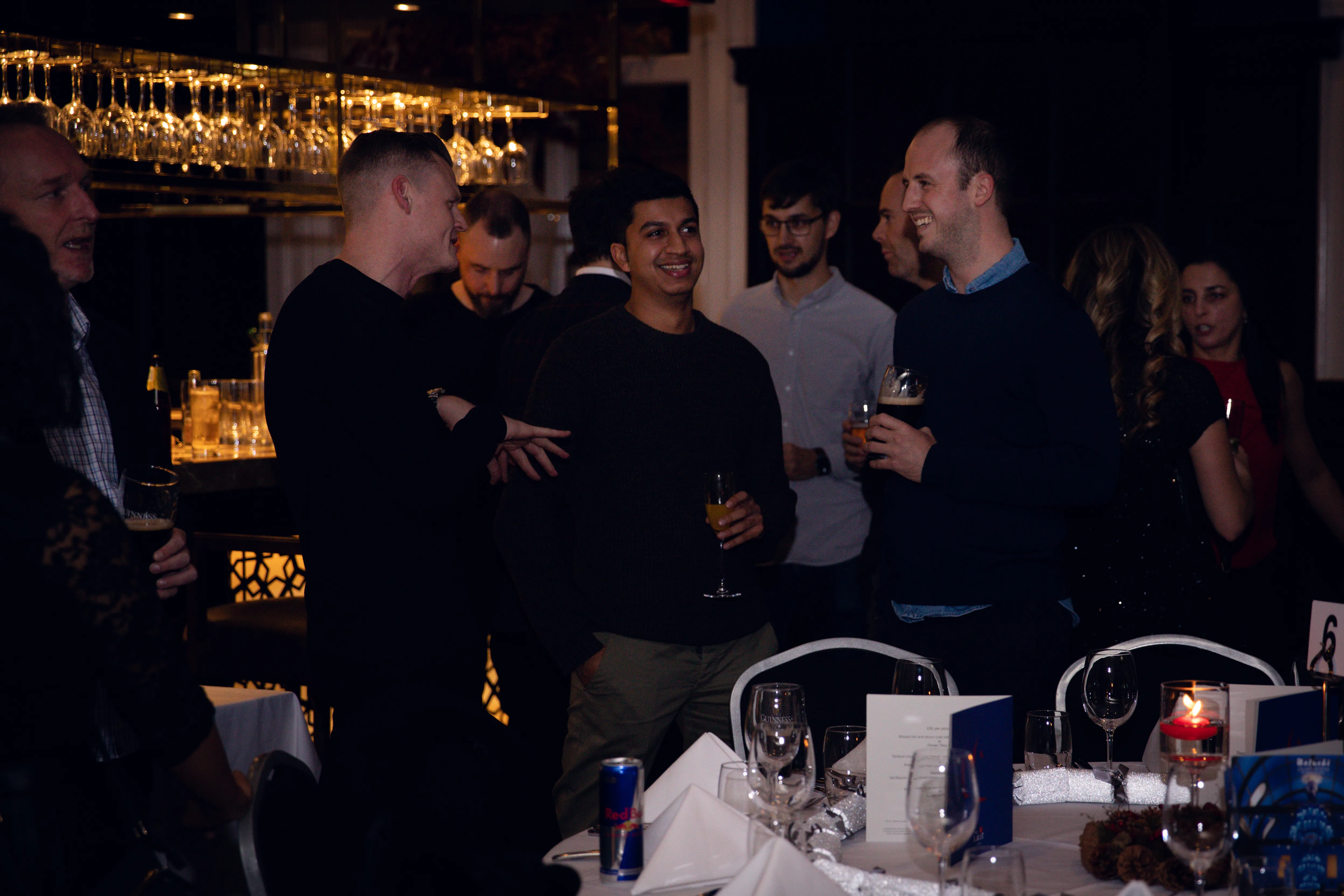 Members networking at a Titan meetup